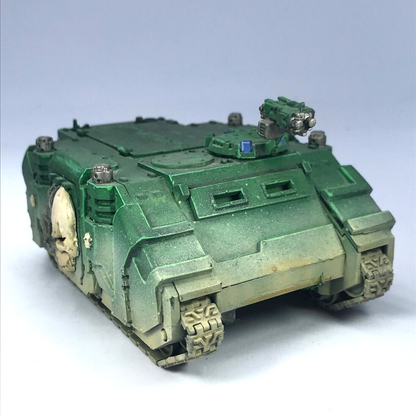 Classic Space Marine Rhino Dark Angels Vehicle - Painted - Warhammer 40K C3305