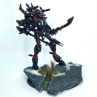 Wraithknight Aeldari - Warhammer 40k Games Workshop Painted (2)