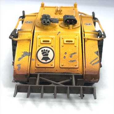 Classic Imperial Fist Space Marine Rhino - Painted - Warhammer 40K