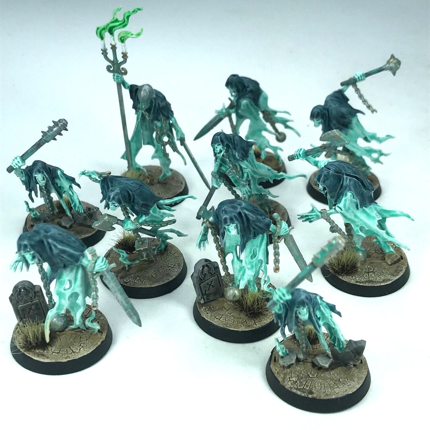 Nighthaunt Chainrasp Hordes Painted - Warhammer Age of Sigmar C1065