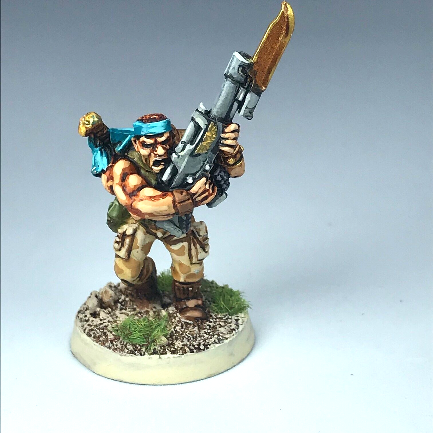 Metal Catachan Rifleman Imperial Guard - Painted - Warhammer 40K X5482