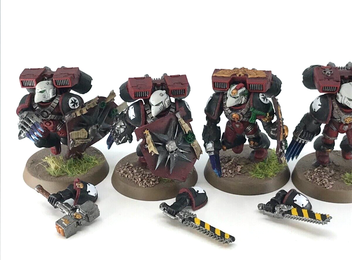 Black Templars Vanguard Veteran Squad - Magnetic Arms - Warhammer 40K C4251