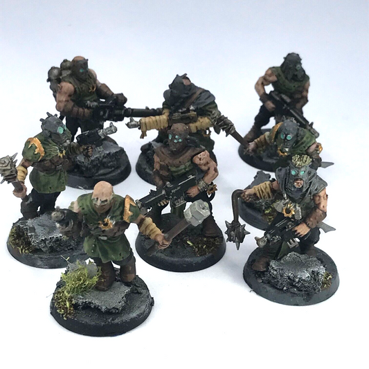 Death Guard Cultists Nurgle Chaos Space Marines - Painted - Warhammer 40K C2817