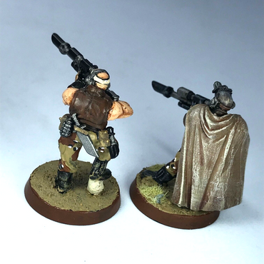 Astra Militarum Company HQ Sniper Pair - Painted - Warhammer 40K GW X1709