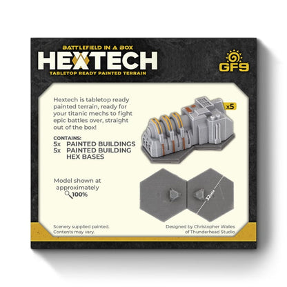 Pre-order: Forward Operating Base: Generator Farm - Pre-Painted Terrain - Hextech - Brand New