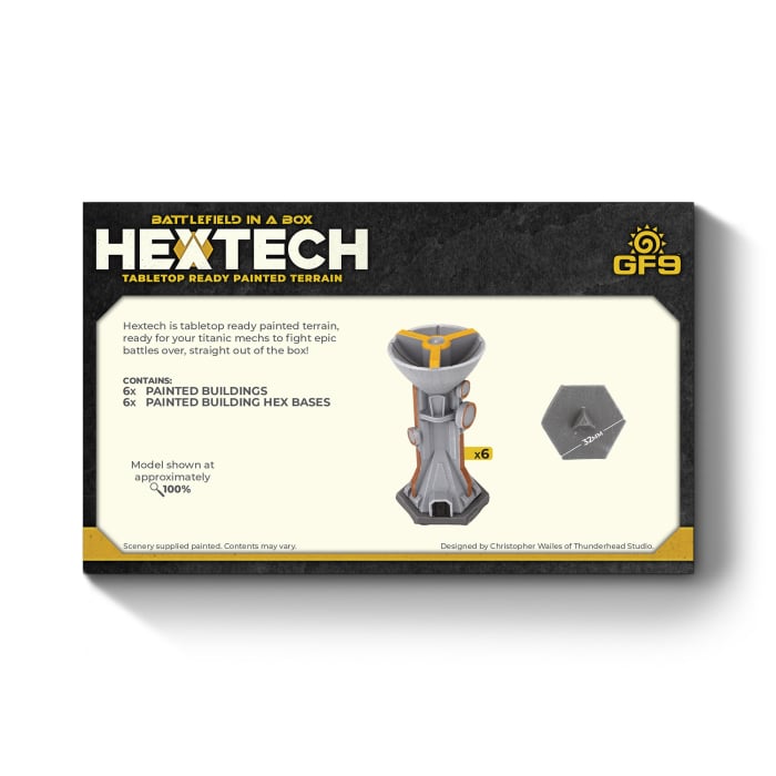 Pre-order: Forward Operating Base: Uplink Array - Pre-Painted Terrain - Hextech - Brand New