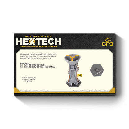 Pre-order: Forward Operating Base: Uplink Array - Pre-Painted Terrain - Hextech - Brand New