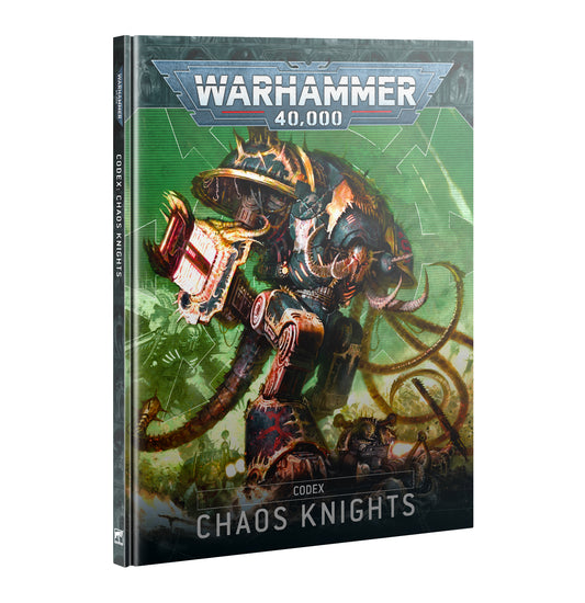 Pre-Order: Chaos Knights Codex - Brand New - Warhammer 40K Games Workshop