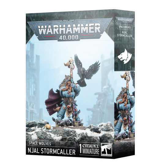 Pre-Order: Njall Stormcaller - Space Wolves - Brand New - Warhammer 40K GW