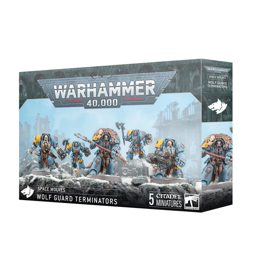 Pre-Order: Wolf Guard Terminators - Space Wolves - Brand New - Warhammer 40K GW