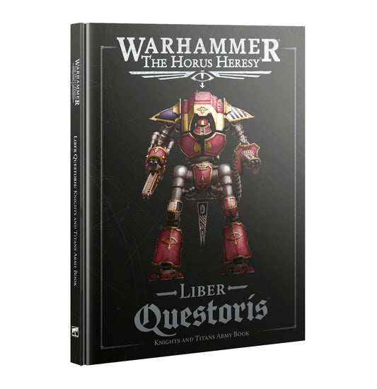 Pre-Order: Liber Questoris Rulebook - Brand New - Warhammer Horus Heresy