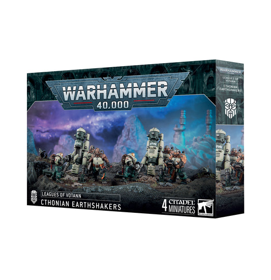 Pre-Order: Cthonian Earthshakers - Leagues Of Votann - Brand New - Warhammer 40K Games Workshop