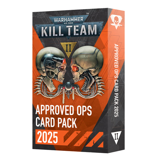 Pre-order: Kill Team Approved Ops Cards 2025 - Games Workshop