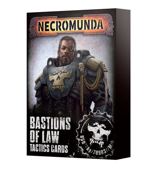 Pre-order: Necromunda Bastions of Law Tactic Cards - Games Workshop