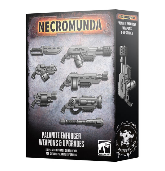 Pre-order: Necromunda Enforcer Weapons & Upgrades - Warhammer Games Workshop