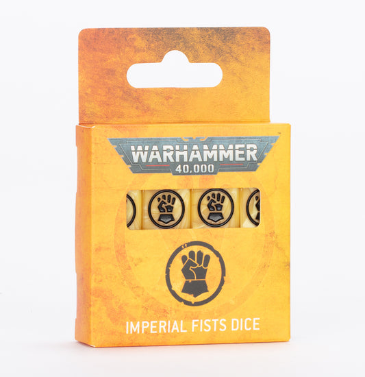 Pre-order: Imperial Fists Dice - Warhammer 40k Games Workshop