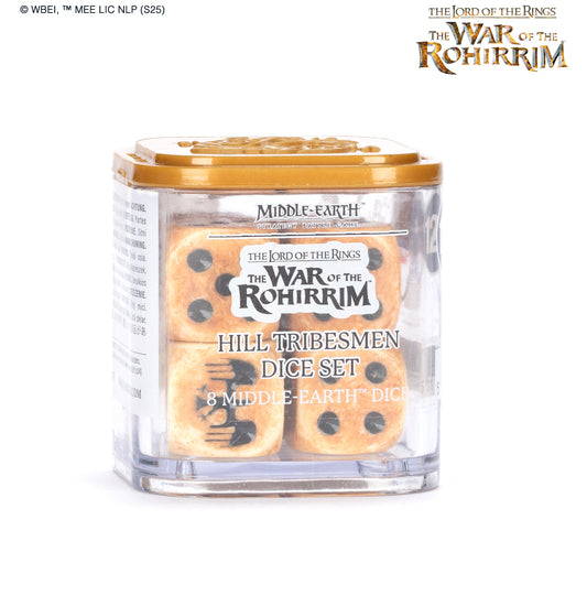 Pre-order: Hill Tribesmen Dice Set MESBG - Warhammer Games Workshop
