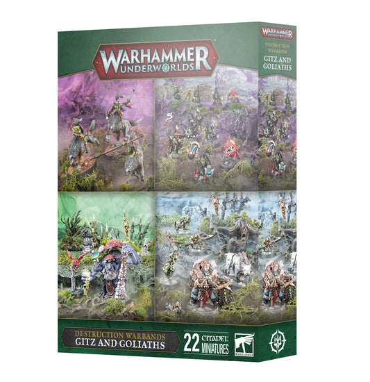 Pre-order: Warhammer Underworlds Gitz and Goliaths