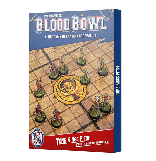 Pre-order: Tomb Kings Pitch and Dugouts - Warhammer Blood Bowl Games Workshop