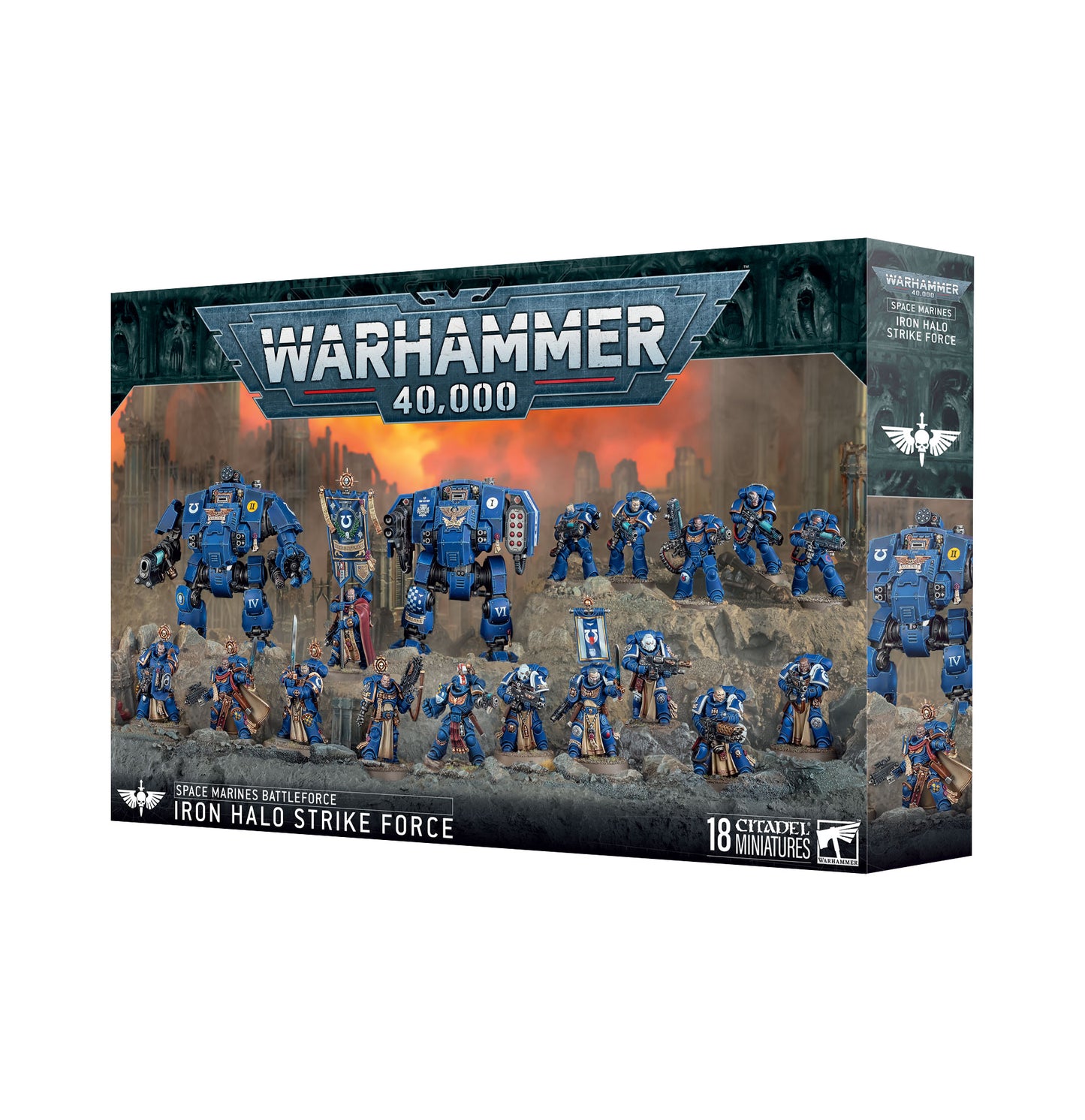 Pre-order: Space Marines - Iron Halo Strike Force - Warhammer Games Workshop