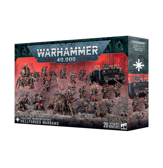 Pre-order: Chaos Space Marines - Hellforged Warband - Warhammer Games Workshop