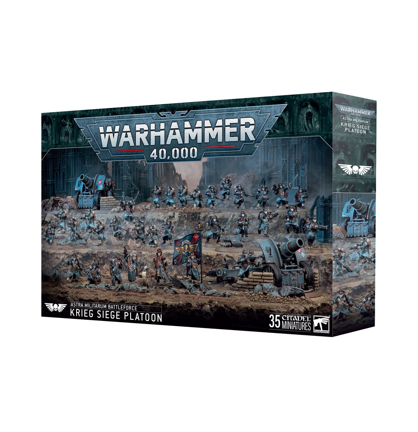 Pre-order: Astra Militarum - Krieg Siege Platoon - Warhammer Games Workshop
