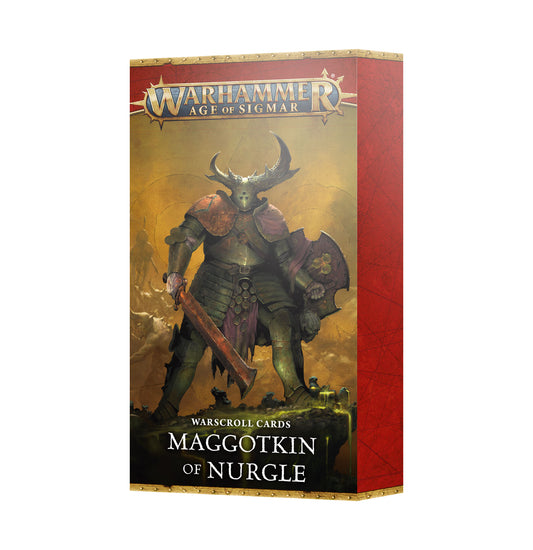 Pre-order: Maggotkin of Nurgle Warscroll Cards - Age of Sigmar - Games Workshop
