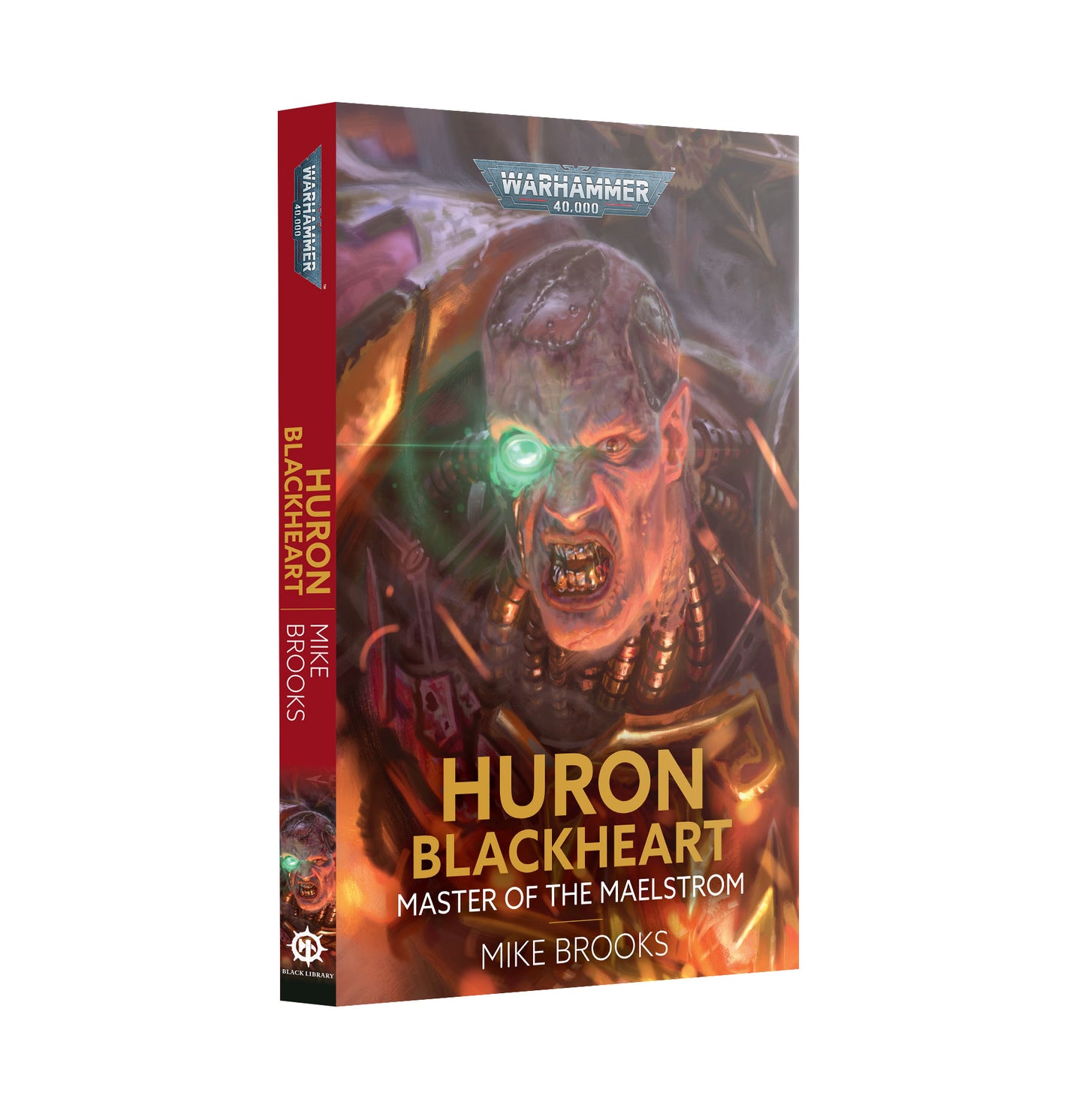 Pre-order: Huron Blackheart: Master Of The Maelstrom - Black library - Paperback - Games Workshop - Brand New