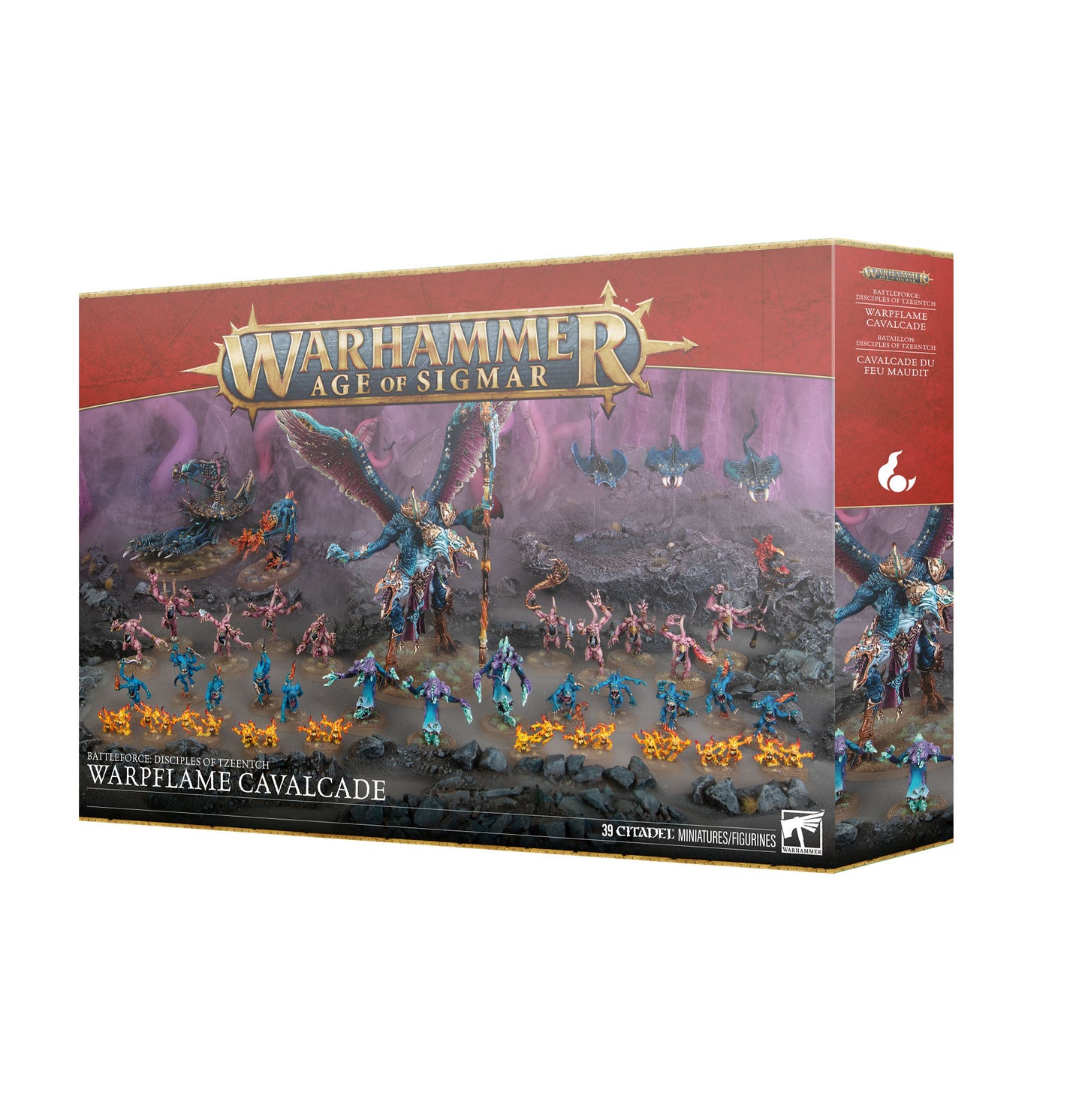 Pre-order: Disciples of Tzeentch Battleforce: Warpflame Cavalcade - Age of Sigmar - Games Workshop - Brand New