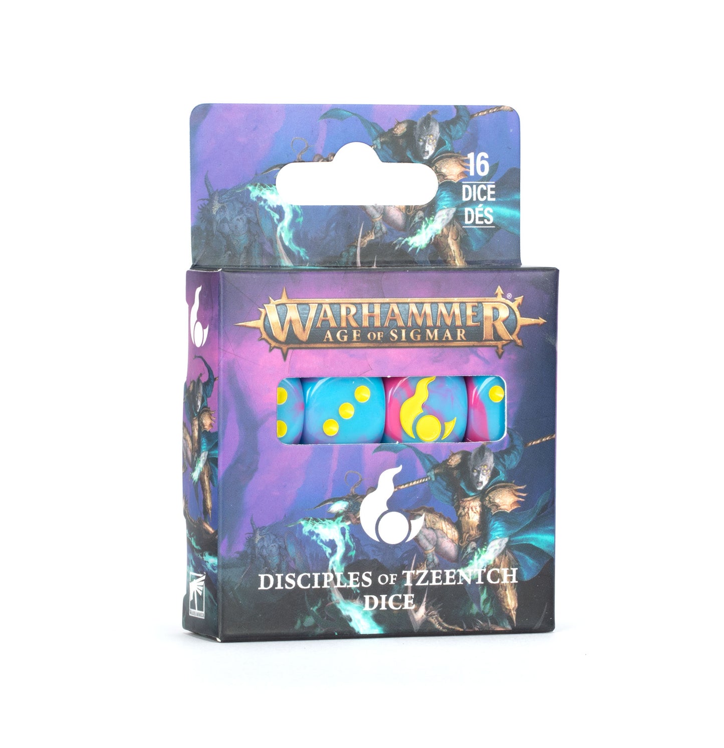 Pre-order: Disciples of Tzeentch Dice Set - Age of Sigmar - Games Workshop - Brand New