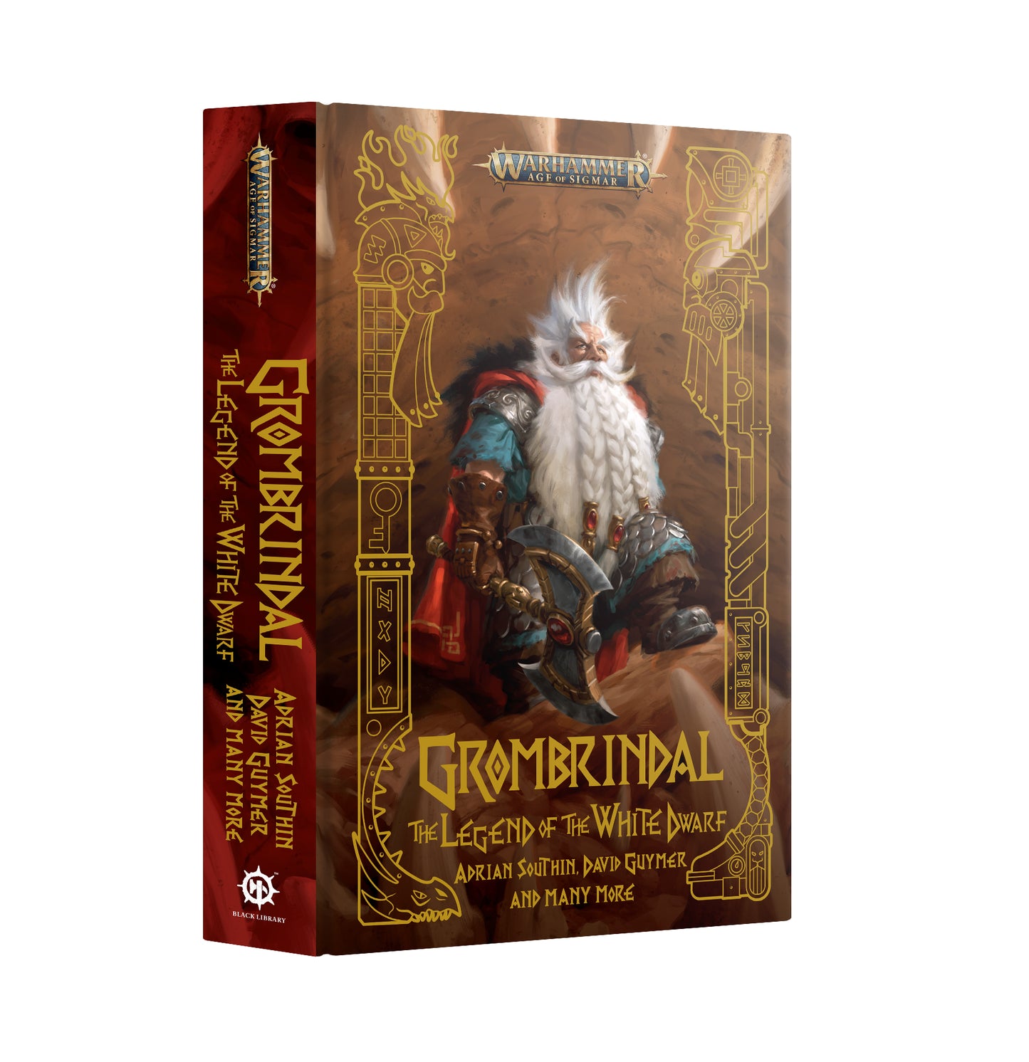 Pre-order: Grombrindal: Legend of The White Dwarf - Hardback - Warhammer Age of Sigmar - Black Library - Brand New