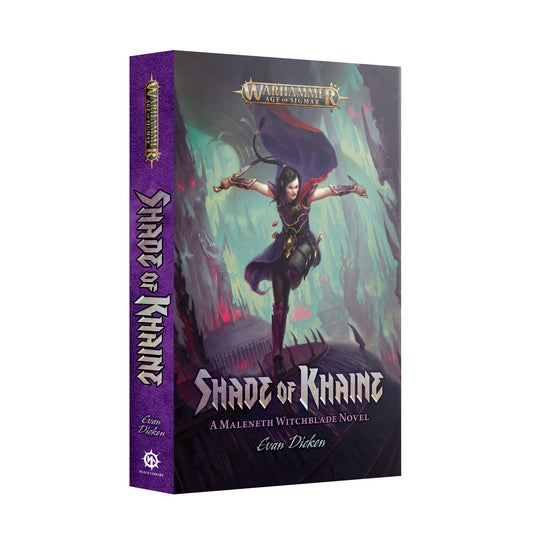 Pre-order: Shade of Khaine - Paperback - Warhammer Age of Sigmar - Black Library - Games Workshop - Brand New
