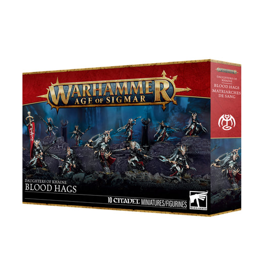Pre-order: Blood Hags - Daughters Of Khaine - Warhammer Age of Sigmar - Games Workshop - Brand New