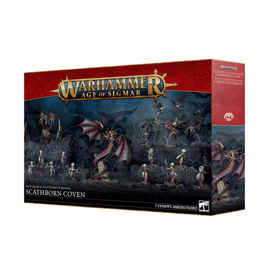 Pre-order: Daughters Of Khaine Battleforce: Scathborn Coven - Warhammer Age of Sigmar - Games Workshop - Brand New
