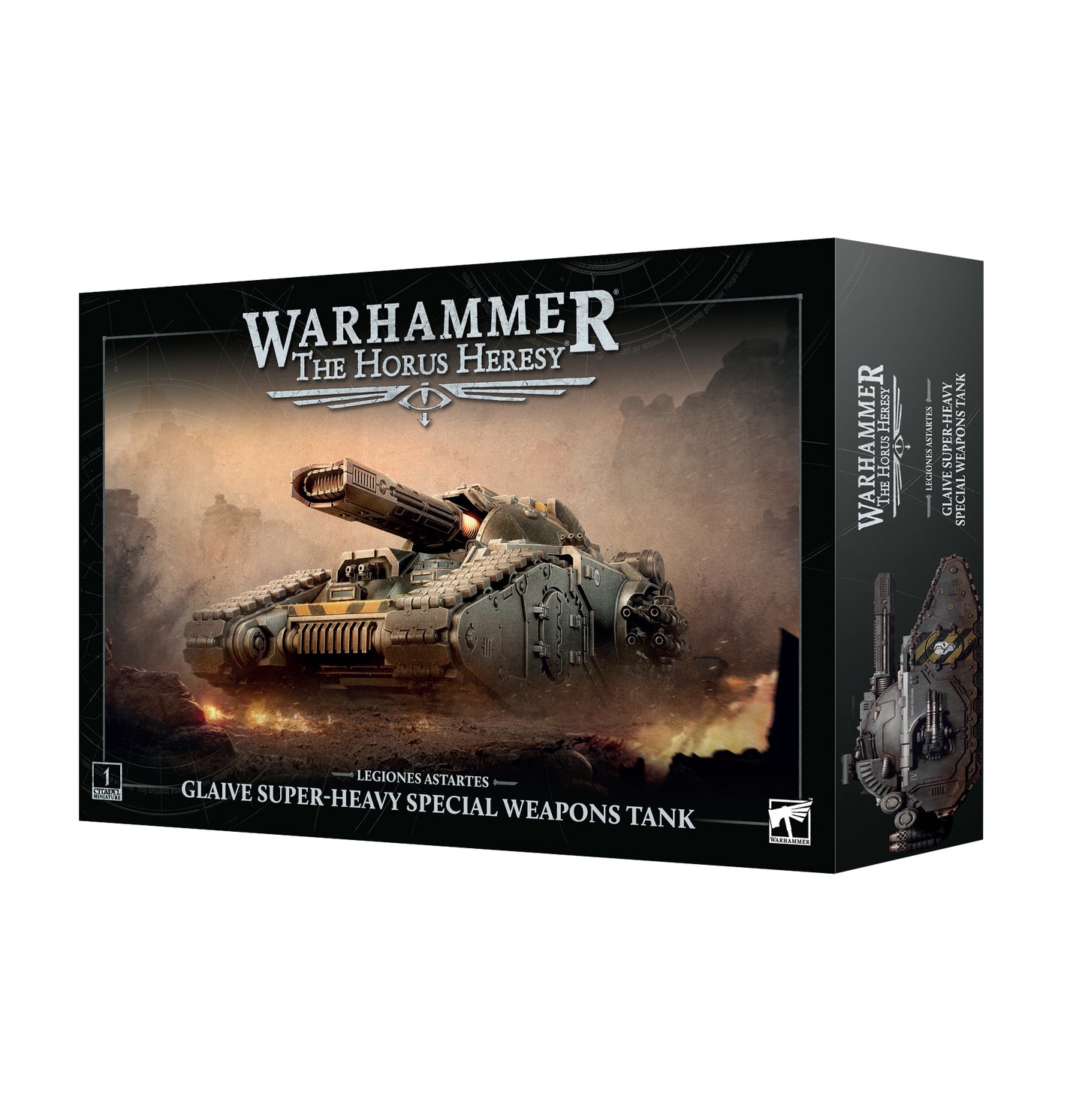 Pre-order: Glaive Super-Heavy Special Weapons Tank - Legiones Astartes - The Horus Heresy - Games Workshop - Brand New