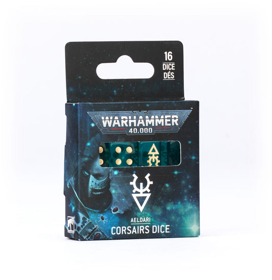 Aeldari Corsairs Dice Set - Warhammer 40K - Games Workshop - Brand New