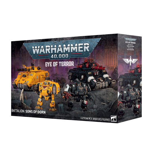 Pre-order: Eye of Terror Battalion: Sons of Dorn - Warhammer 40K - Games Workshop - Brand New