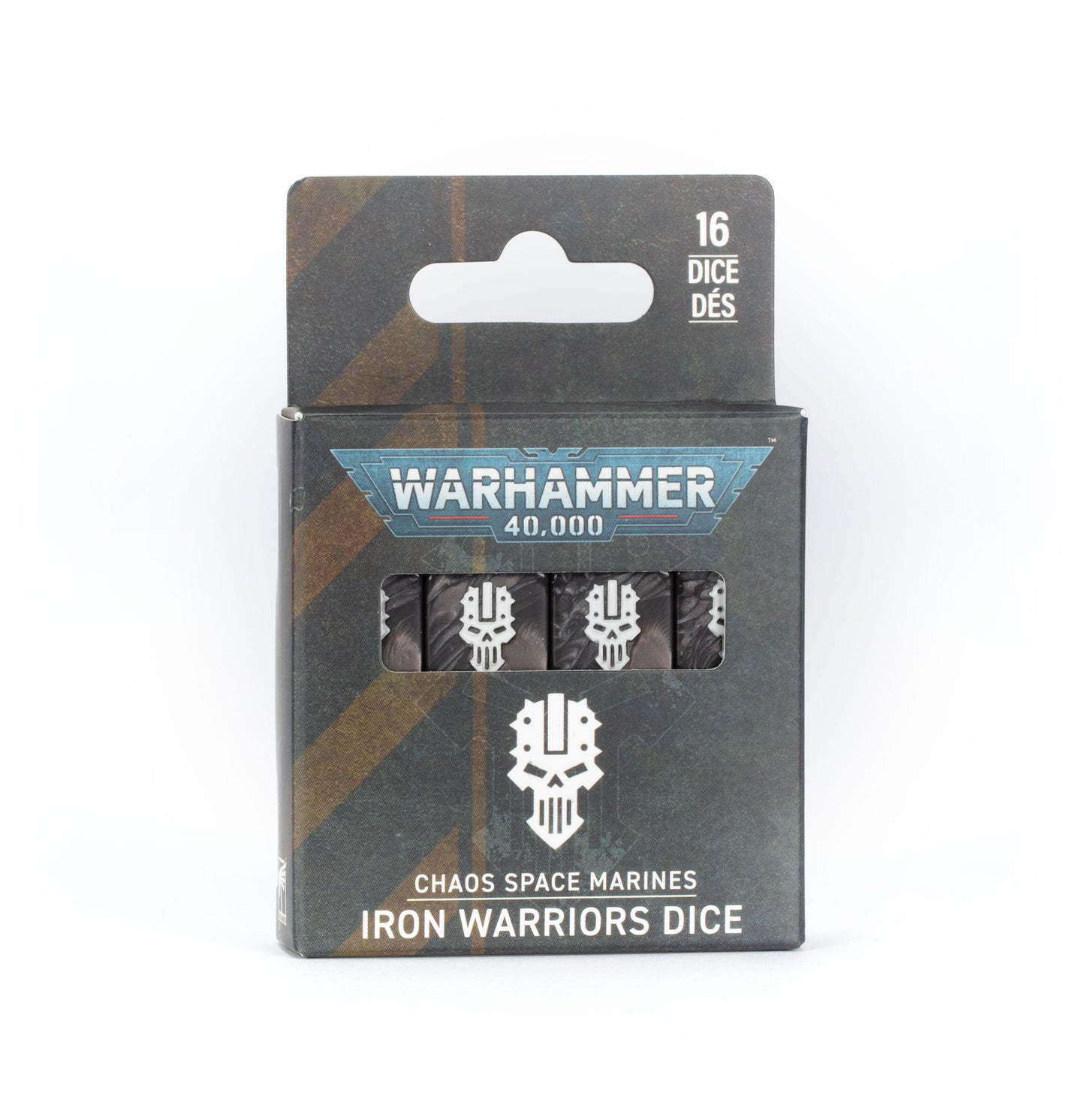 Iron Warriors Dice Set - Warhammer 40K - Games Workshop - Brand New