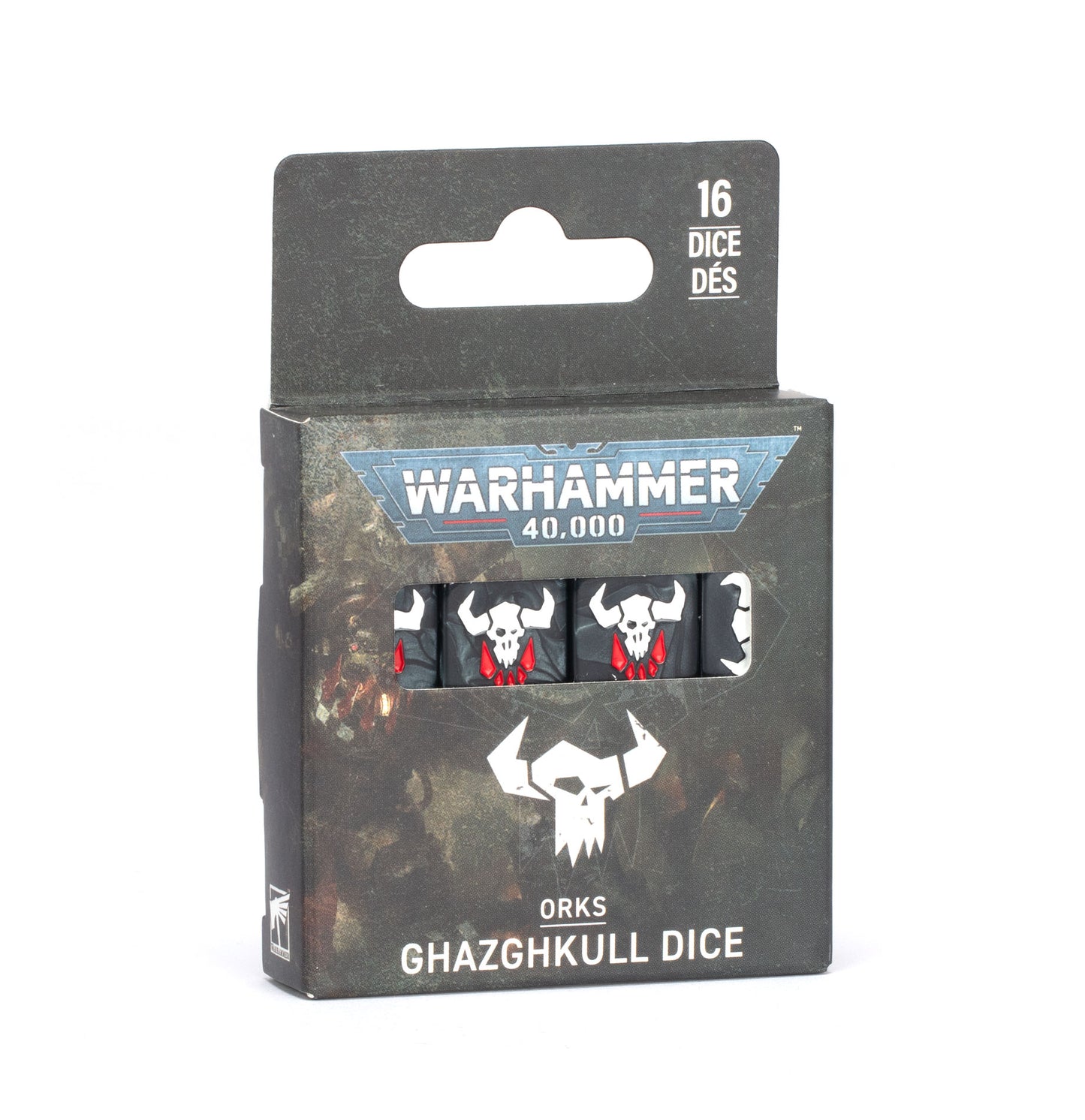 Ghazghkull Dice Set - Orks - Warhammer 40K - Games Workshop - Brand New