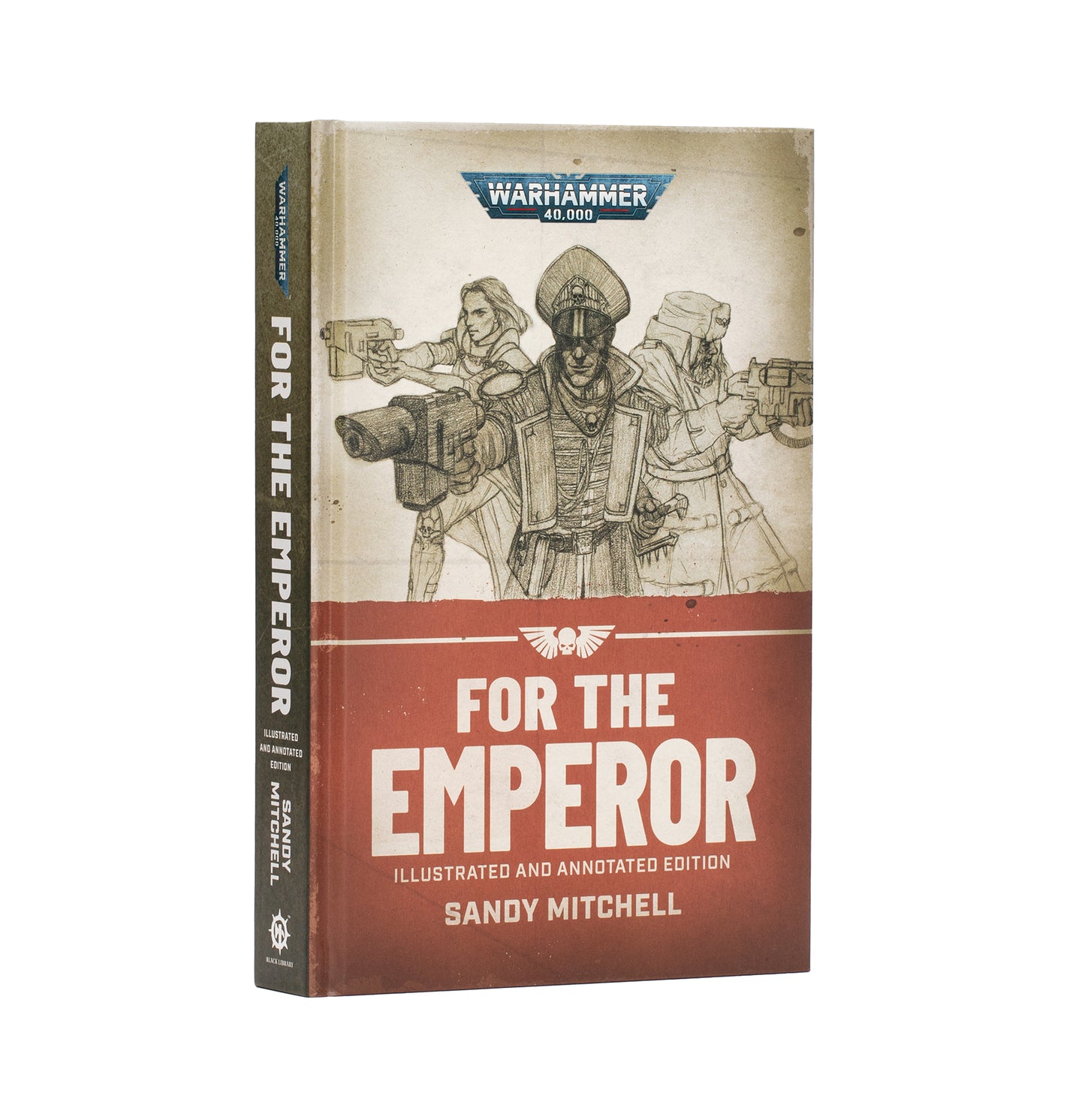 Pre Order: Ciaphas Cain: For The Emperor Illustrated & Annotated Edition - Warhammer 40K - Black Library Brand New
