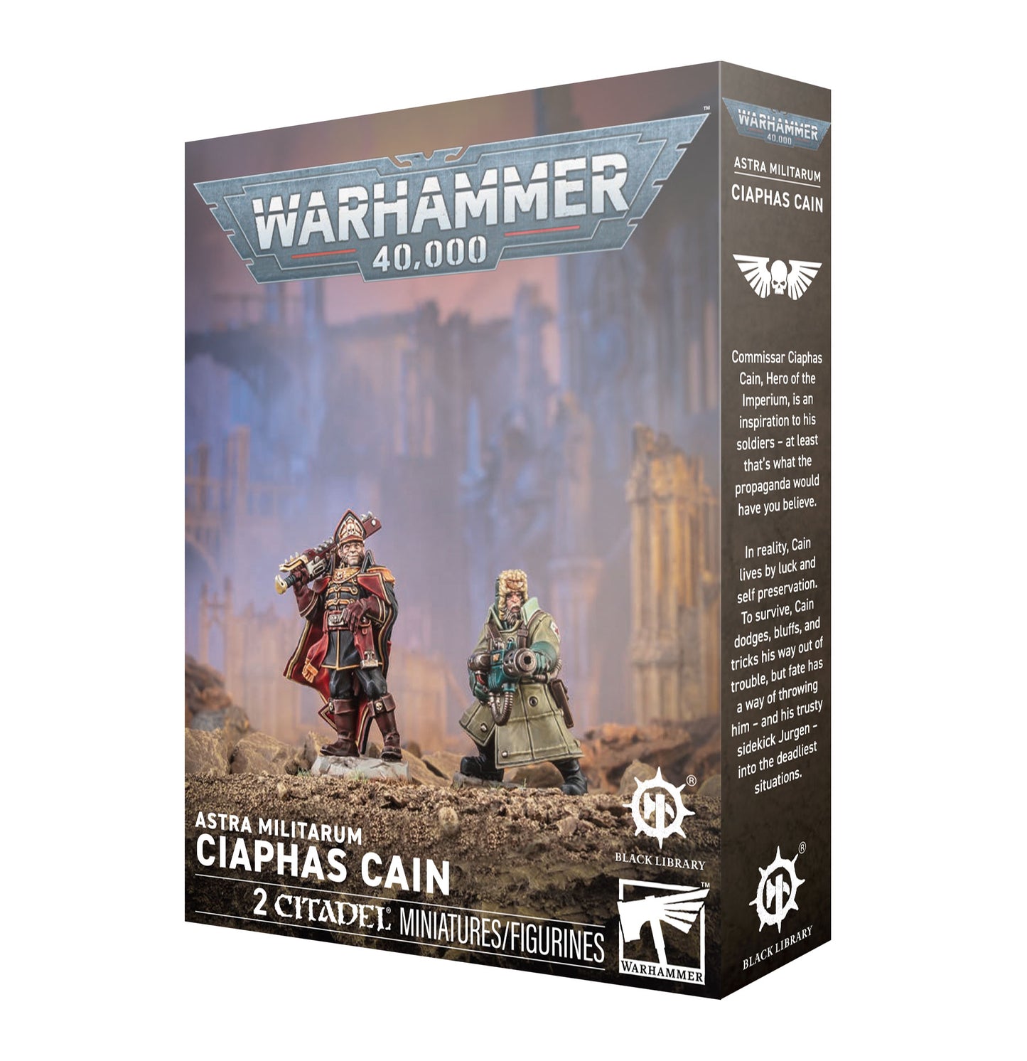 Pre Order: Ciaphas Cain - Astra Militarum - Warhammer 40K - Games Workshop Brand New