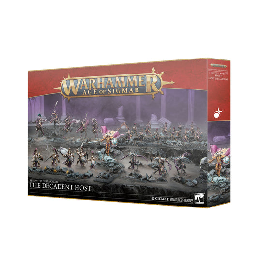 Pre Order: Hedonites of Slaanesh Battleforce: The Decadent Host - Age of Sigmar - Games Workshop - Brand New