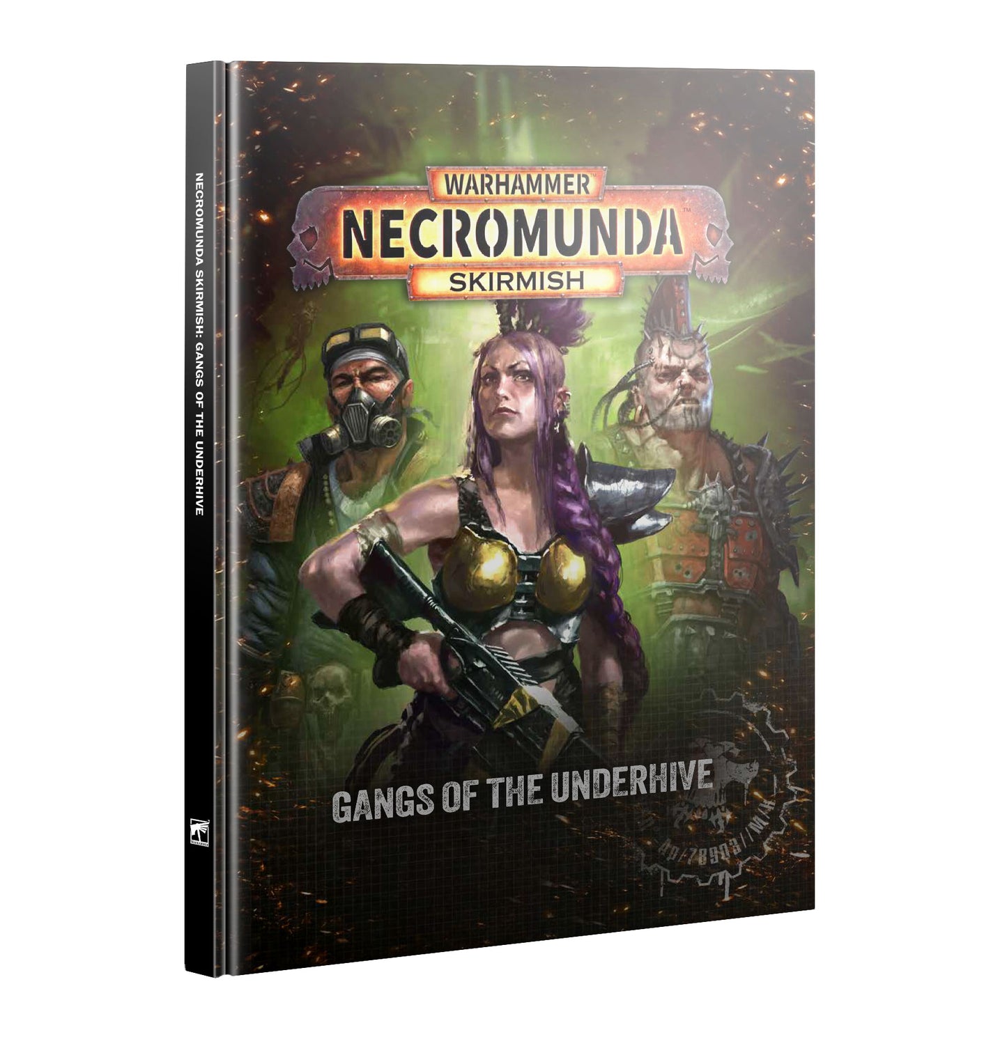 Pre Order: Necromunda Skirmish: Gangs Of The Underhive Rulebook - Necromunda Warhammer - Games Workshop - Brand New