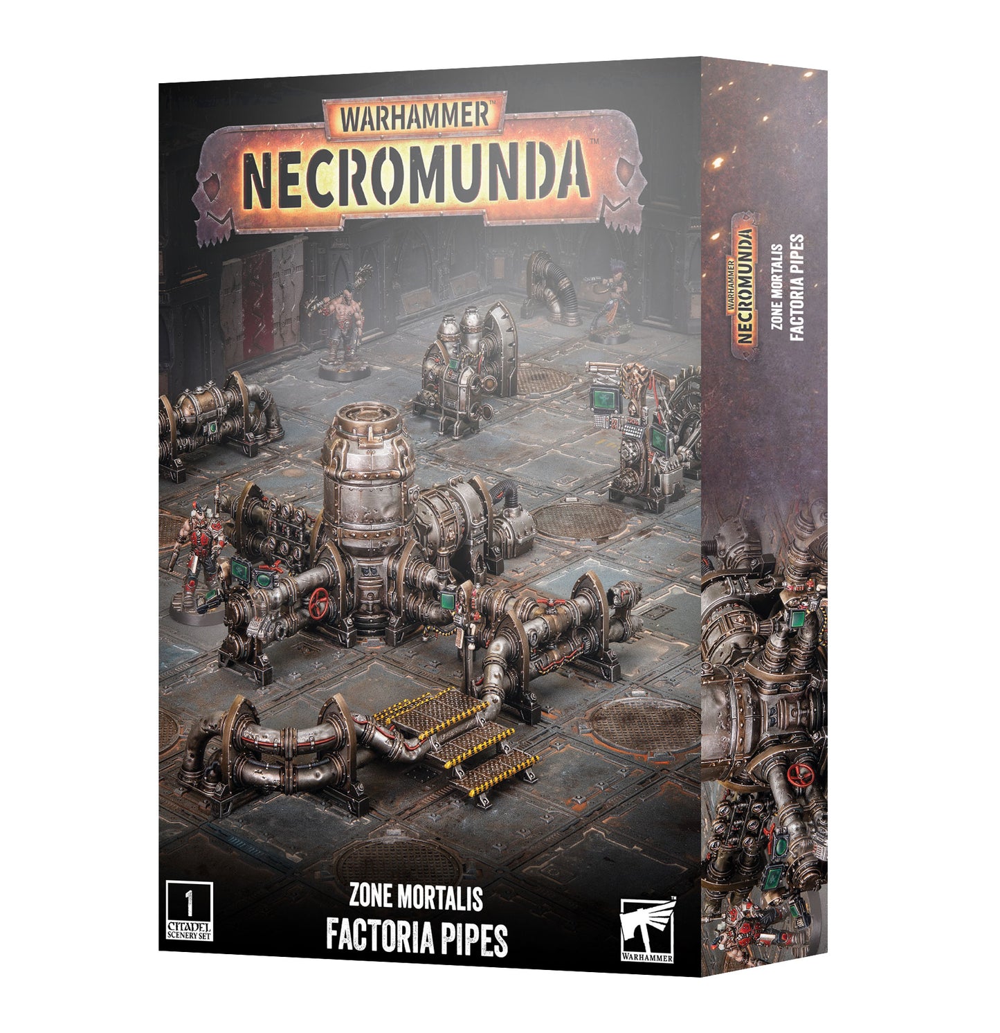 Pre Order: Necromunda: Zone Mortalis Factoria Pipes - Necromunda Warhammer - Games Workshop - Brand New