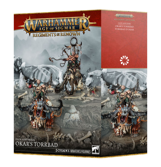 Pre Order: Regiment Of Renown: Okar's Torrbad - Ogor Mawtribes - Warhammer Age Of Sigmar - Games Workshop - Brand New