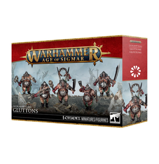 Pre Order: Gluttons - Ogor Mawtribes - Warhammer Age Of Sigmar - Games Workshop - Brand New