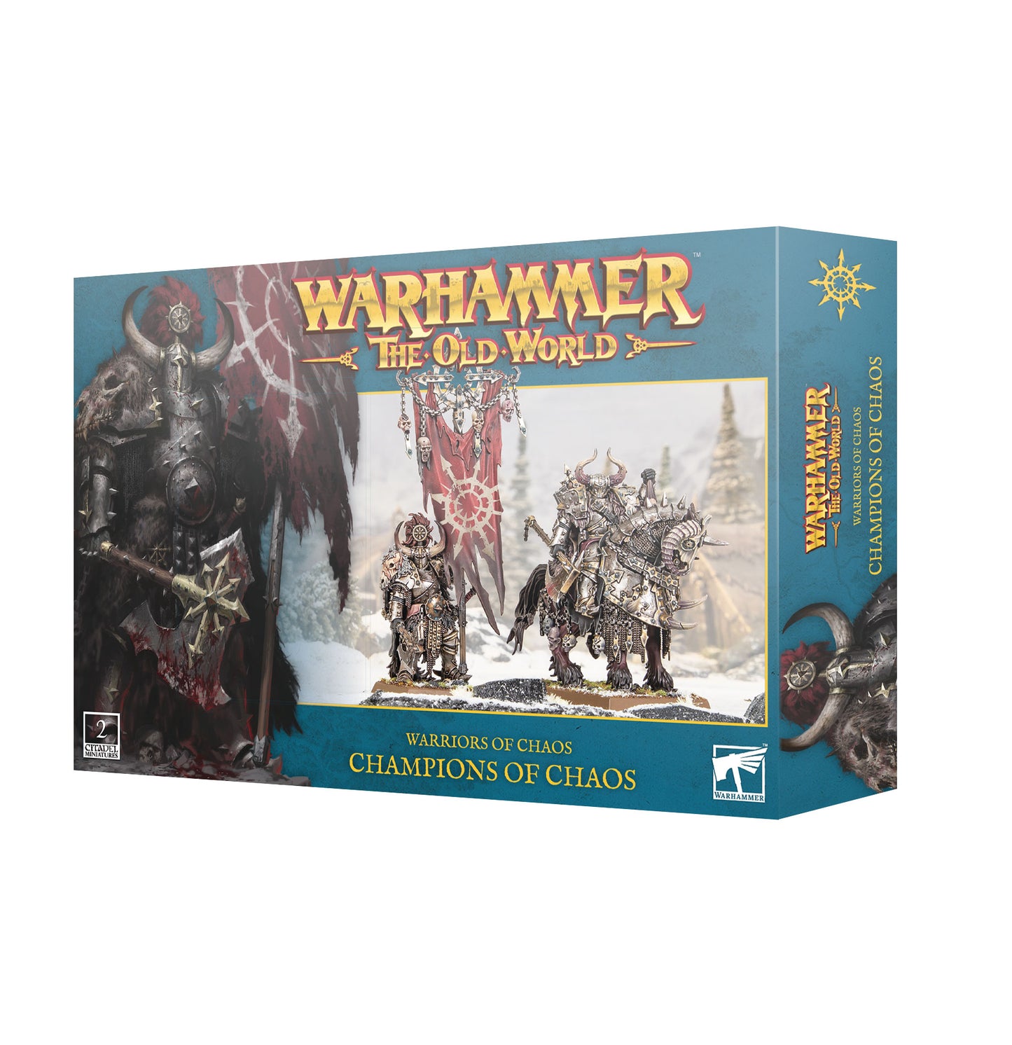 Pre Order: Champions Of Chaos - Warriors Of Chaos - Warhammer The Old World - Games Workshop - Brand New