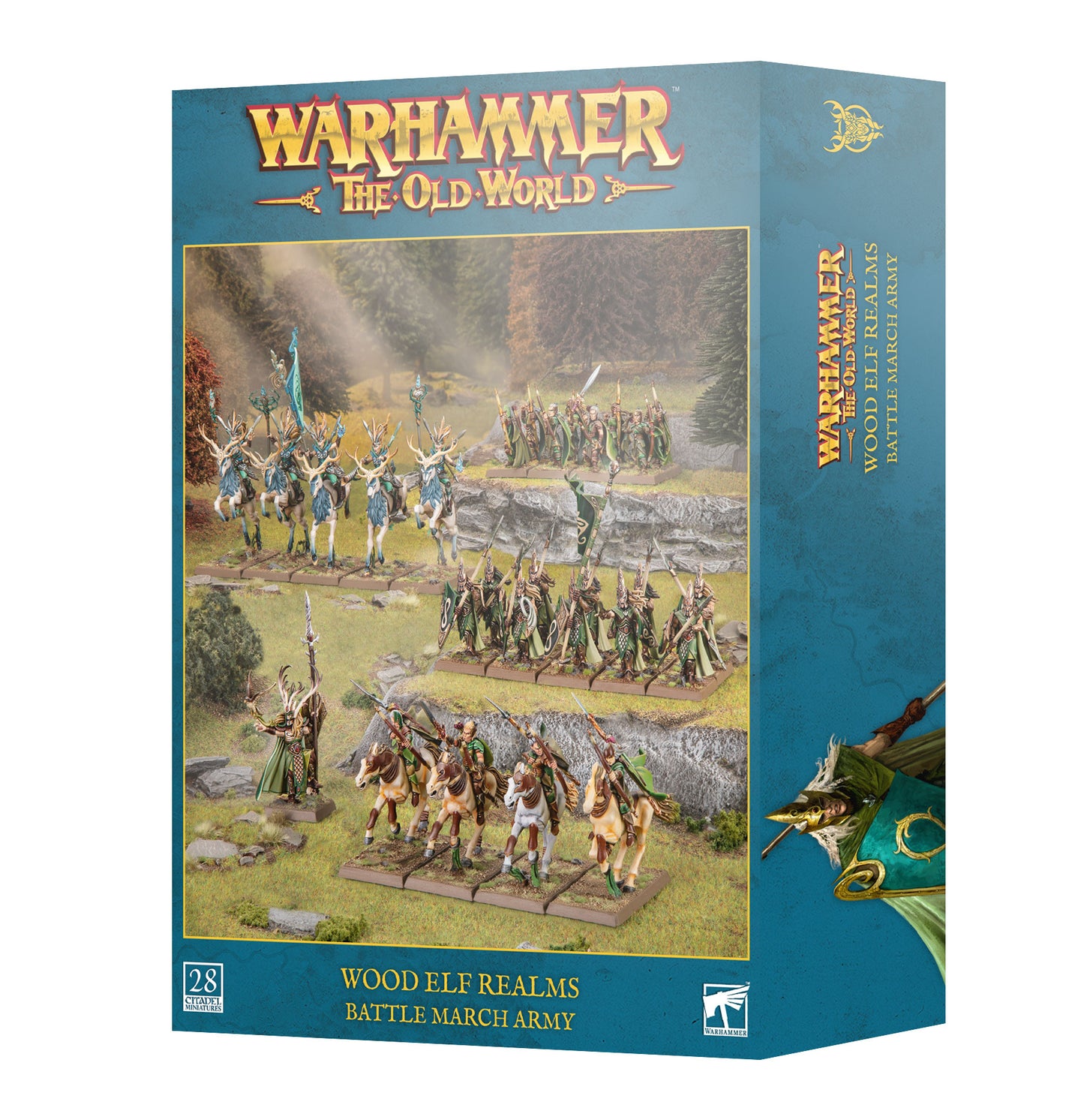 Pre Order: Wood Elf Realms Battle March Army - Warhammer The Old World - Games Workshop - Brand New