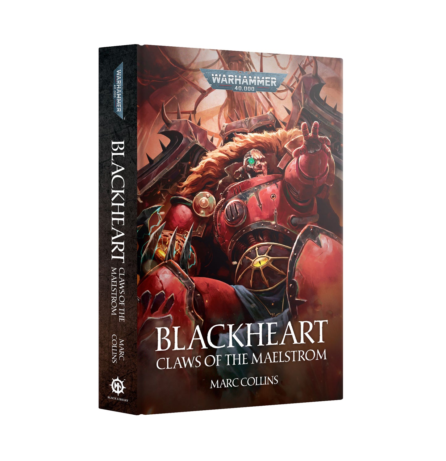 Pre Order: Blackheart: Claws Of The Maelstrom - Hardcover - Black Library Warhammer 40K - Brand New