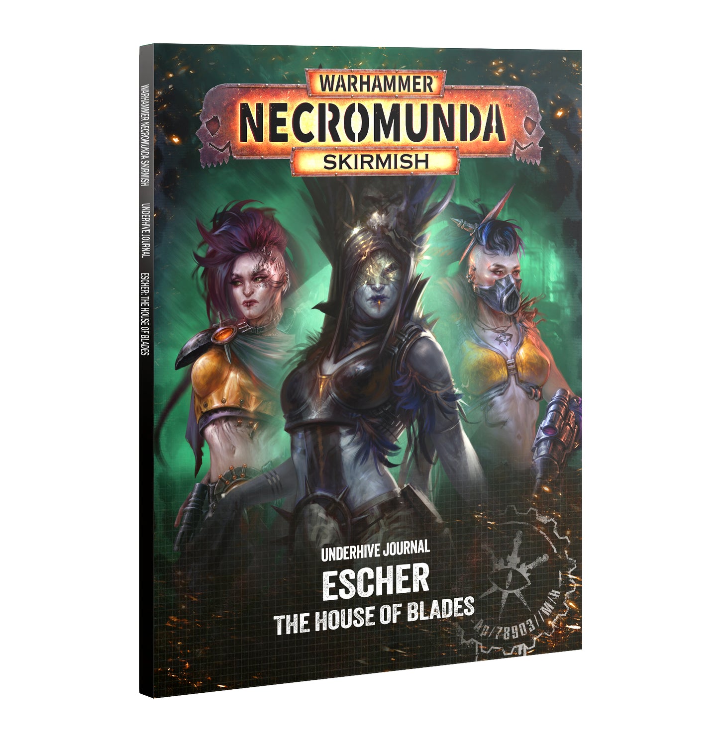 Pre Order: Necromunda: Underhive Journal: Escher, House Of Blades - Necromunda Warhammer 40K - Brand New